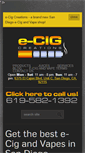 Mobile Screenshot of ecigcreations.com